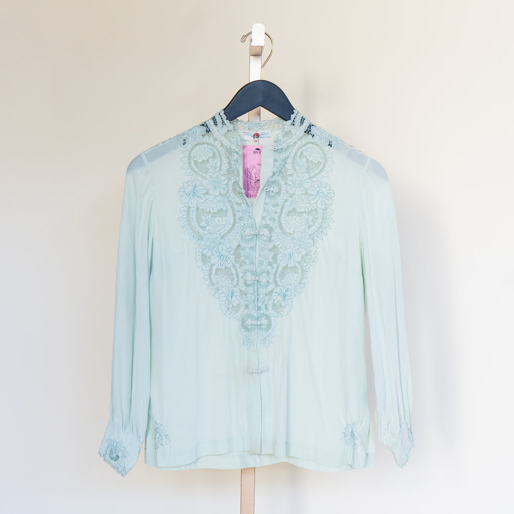 Ling Silk Blouse Birch main image 0