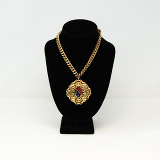 Lion & Crest Pendant