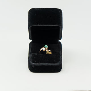 Victorian Emerald and Pearl Ring