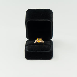 Citrine Ring Set