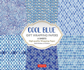 Cool Blue Gift Wrapping Papers