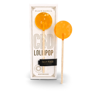 Black Dahlia Lollipops-Fuzzy Peach