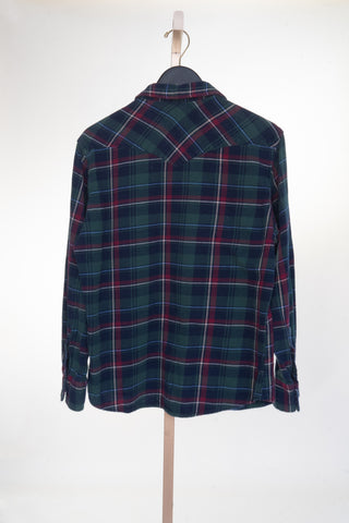 Flannel Wrangler Plaid Button Down