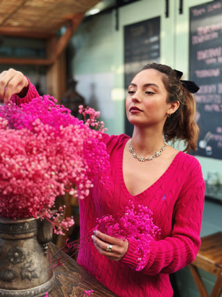 Bright Pink Ralph Lauren Sweater