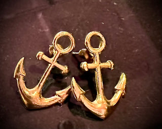 Vintage Anchor Earrings