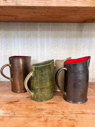 Handmade ceramic Water/Wine Pitchers