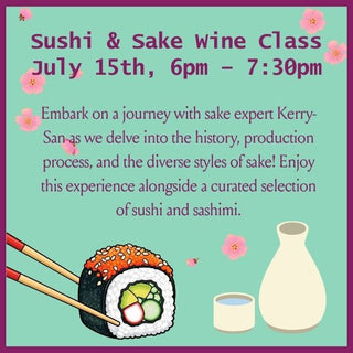 Sushi & Sake Wine Class