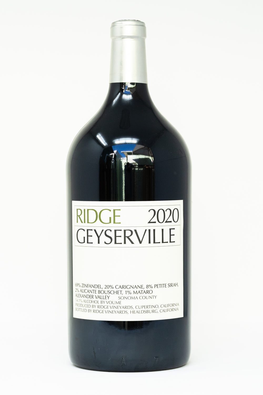Geyserville Jeroboam Ridge 3L 2020 – Shop Divine Vintage