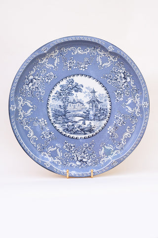 Vintage Daher Round Tin Tray Made in England