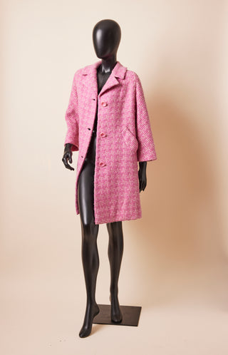 1960's Audrey Hepburn Inspired Tweed Coat