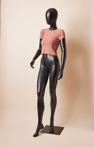 1990's Cropped Baby Tee With Bow