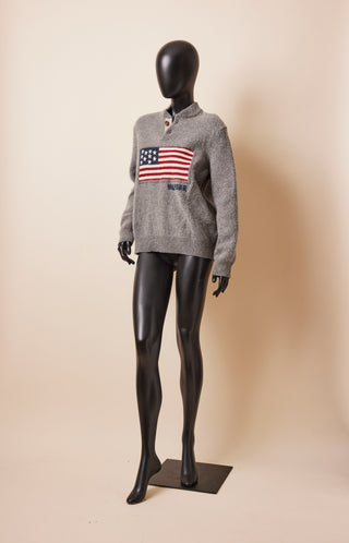 1990's Tommy Hilfiger American Flag Sweater