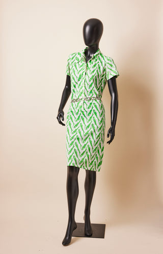 1960's Fish Pattern Mini Dress