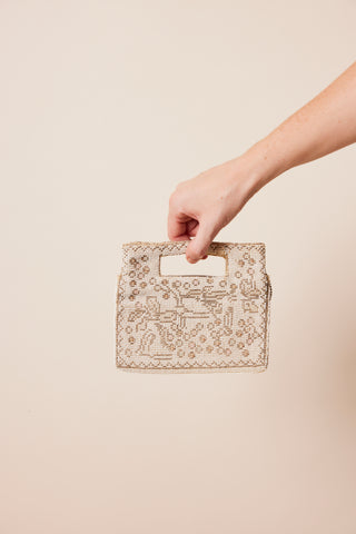 1920s Vintage Beaded Clutch