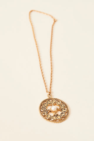 Zodiac Necklace With Pearl