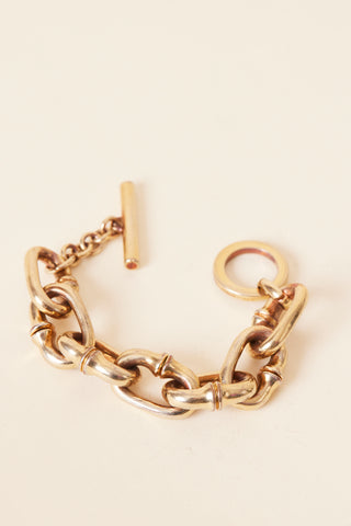 Gold Link Bracelet C. Wonder